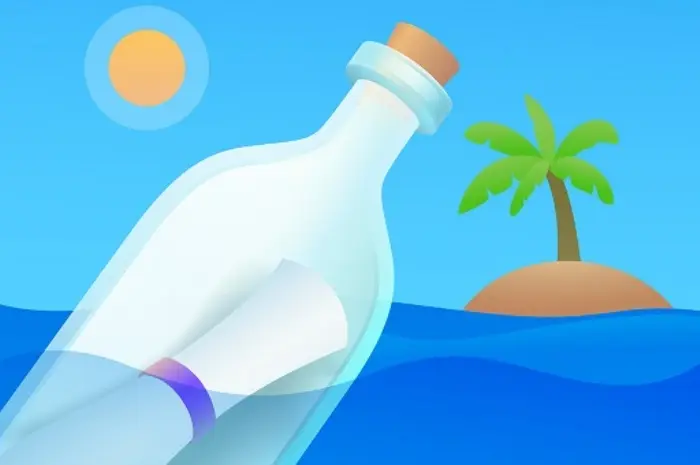 Bottled - Message in a Bottle Mengirim Pesan dengan Sentuhan Kejutan